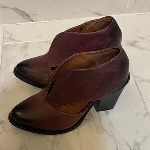 Jeffrey Campbell Dark Brown Heeled A Cut Boots